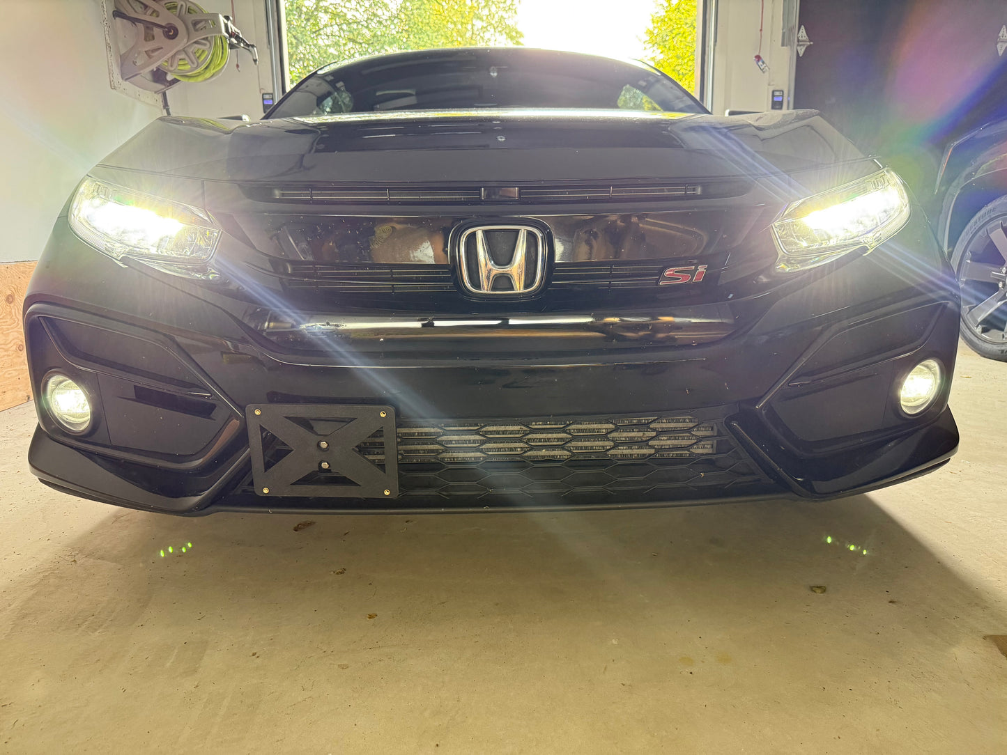 17-20 HONDA Civic Si 10th Gen | No- Drill Front Plate Mount