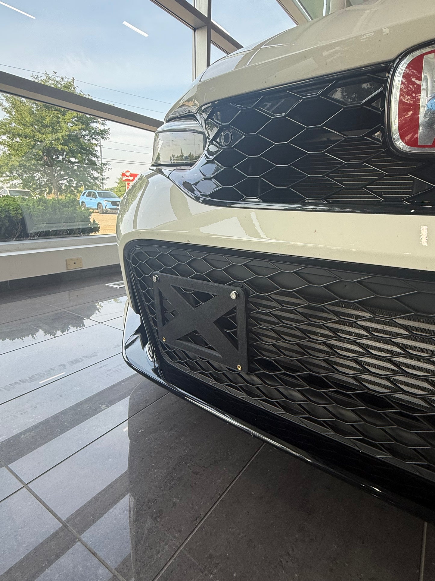 23+ HONDA Civic Type-R FL5 | No-Drill Front Plate Mount
