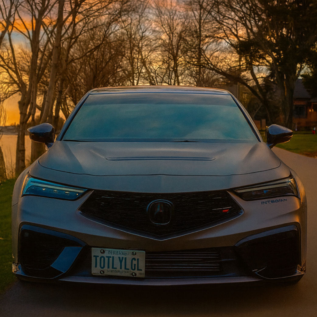 Acura no drill front plate mount