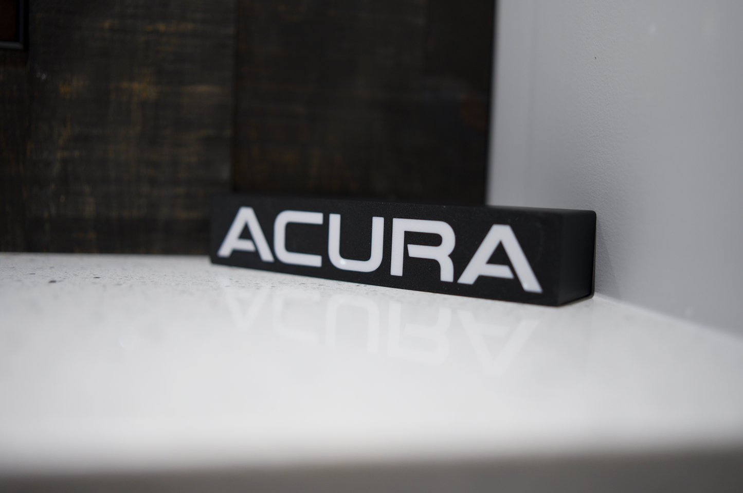 Illuminated Acura Sign
