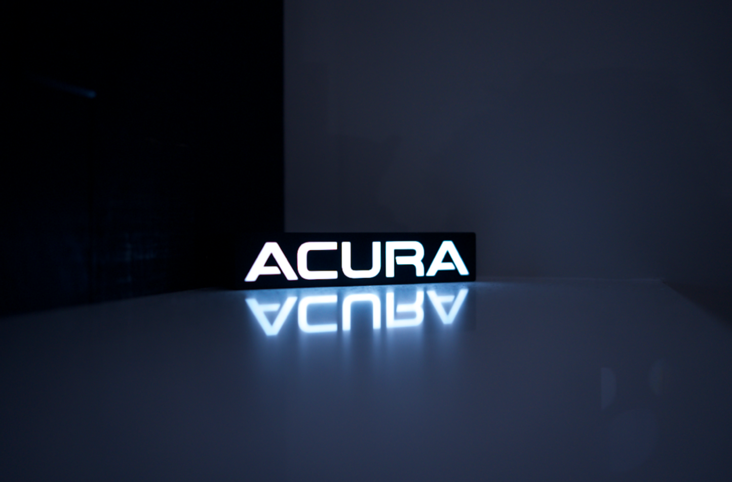 Illuminated Acura Sign